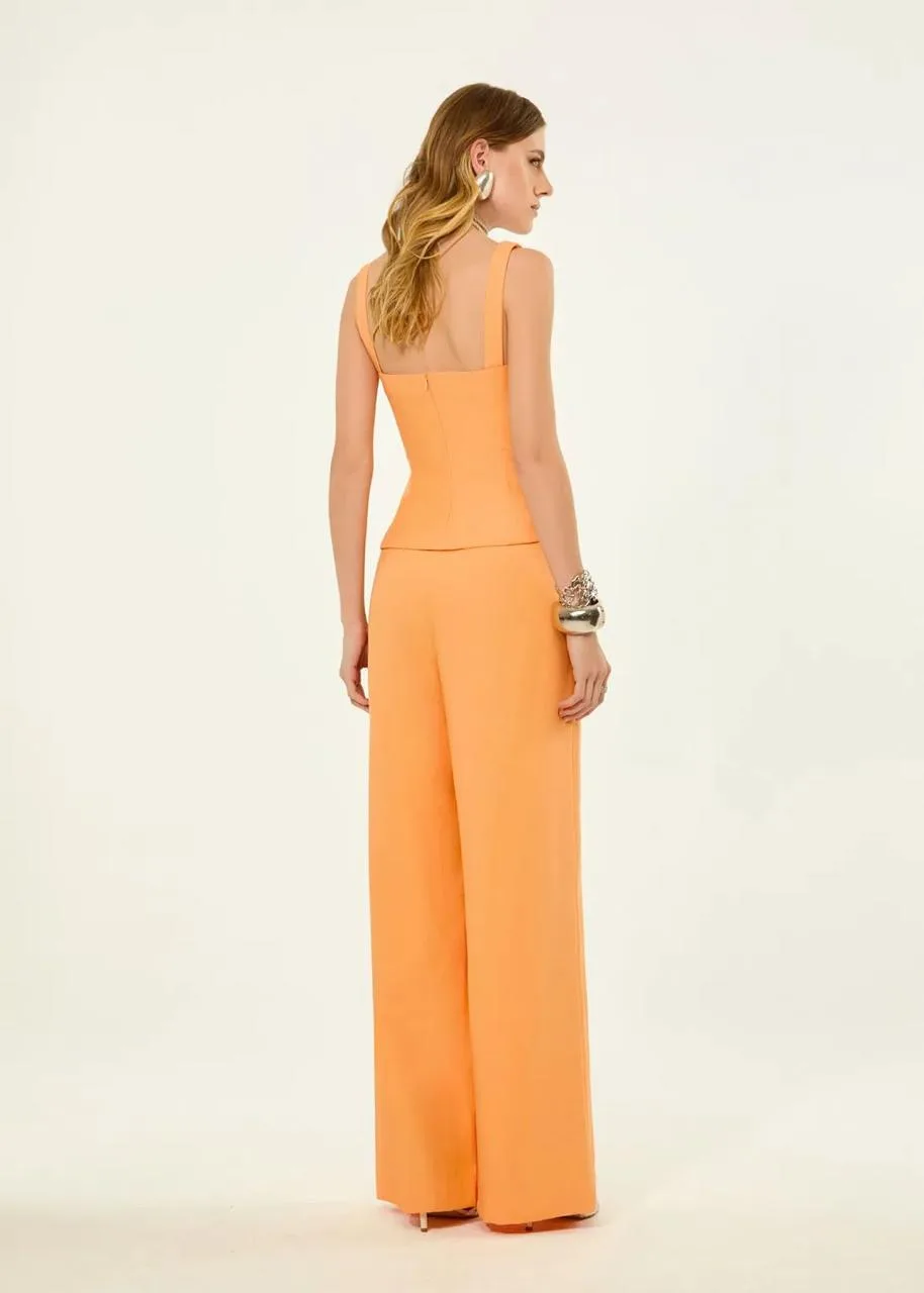 Conjunto Blusa Wide Leg Visco Sunset - Imagem 4