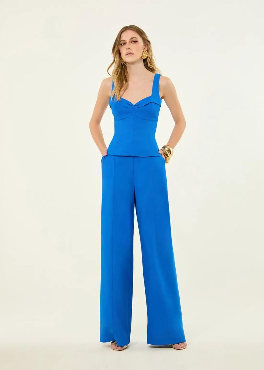 Conjunto Blusa Wide Leg Visco Sunset