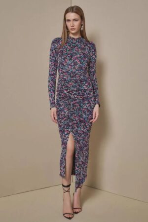 VESTIDO MID ESTAMPA  MAGIC FLOWER