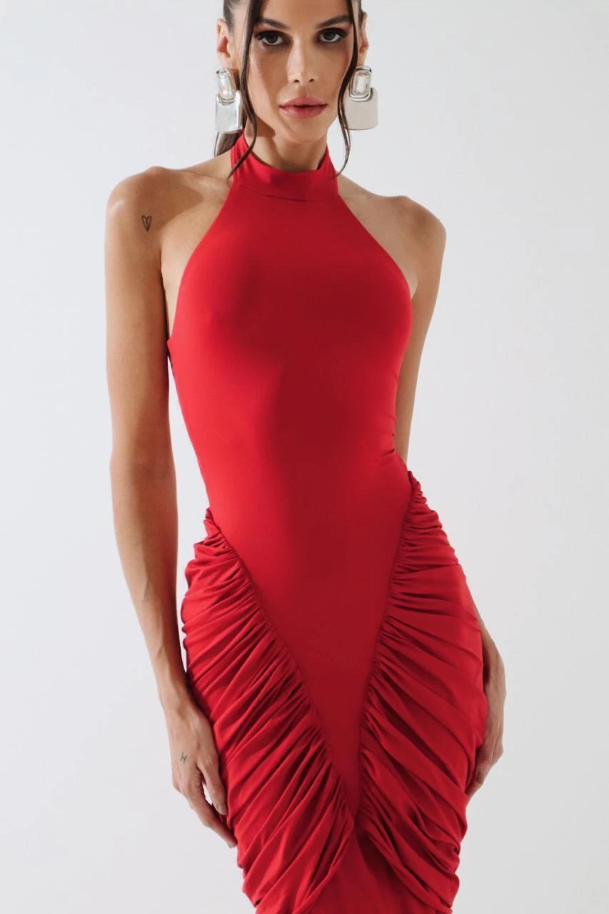 VESTIDO JULIETE VERMELHO - Imagem 3