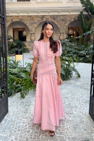 Vestido Tricoline Dirceia